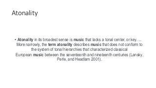 What Is Atonality in Music and Its Multi-Layered Interpretation